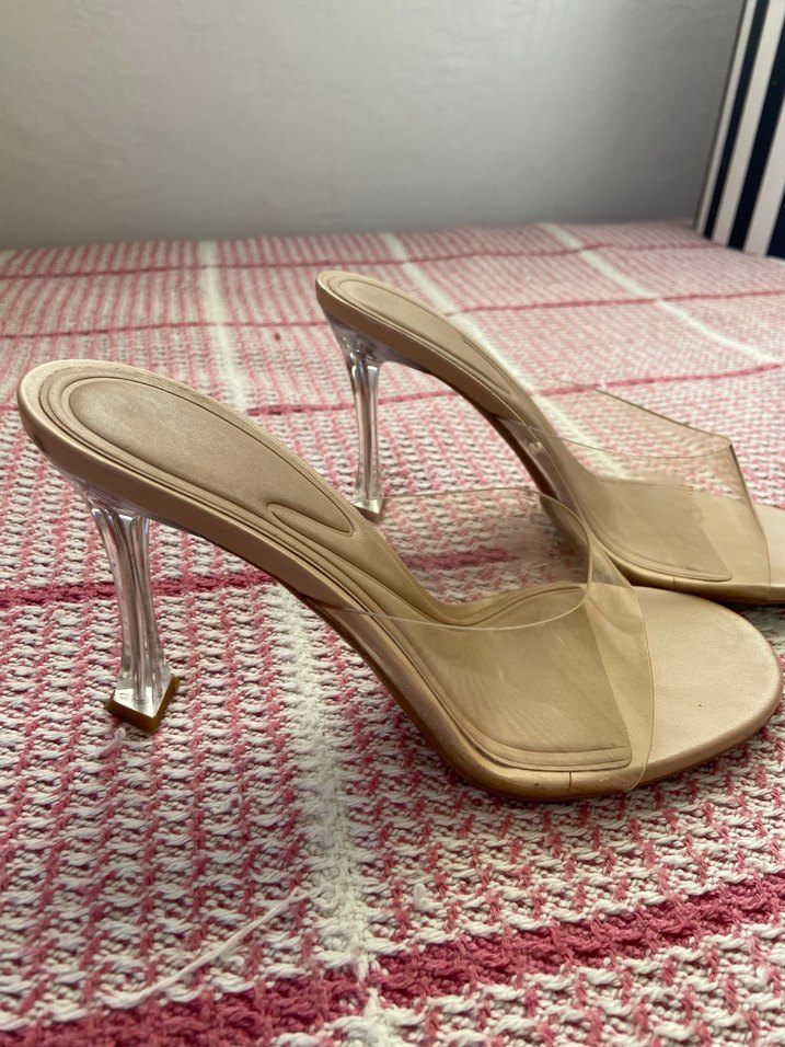 Zara Şeffaf Topuklu Terlik - Görsel 3