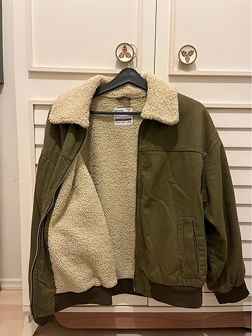 m Beden Oversize bershka bomber ceket unisex