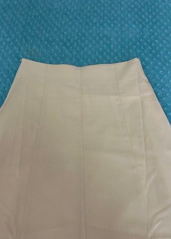 Limon sarısı Kadın Piliseli Uzun Etek - Görsel 6