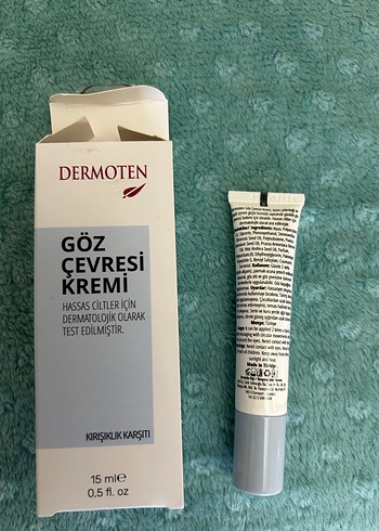 Dermoten Göz Çevresi Kremi 15 ml - Görsel 2