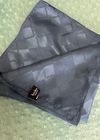 Kadın petrol mavisi Şal - Görsel 2