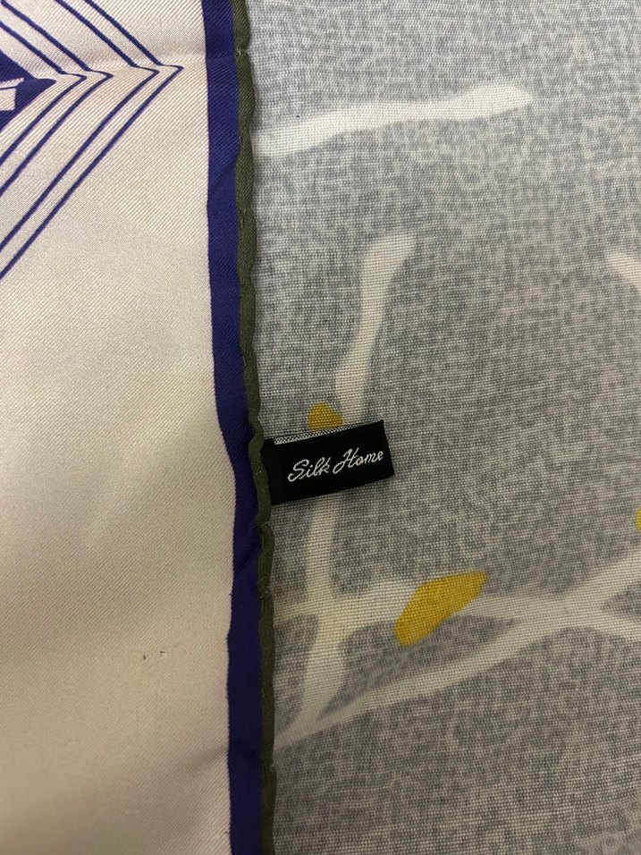 Kadın Çok Renkli İpek Şal - Görsel 2