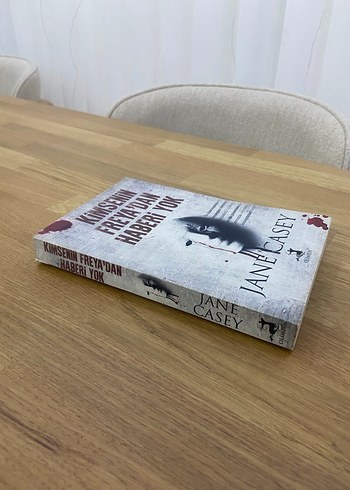 Jane Casey Kimsenin Freyadan Haberi Yok Polisiye Kitabı - Görsel 3