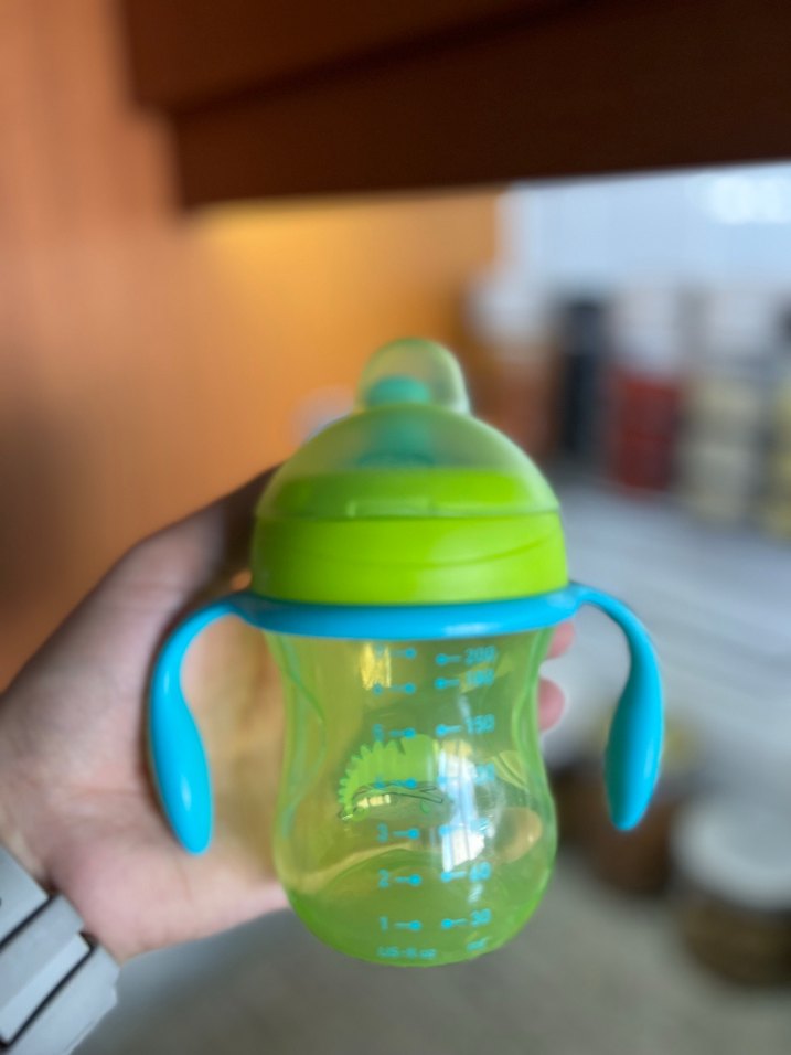 Chicco 200 ml Bebek Eğitim Bardağı Yeşil - Görsel 4