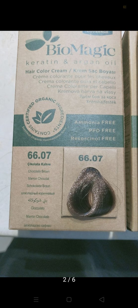 BioMagic Keratin & Argan Yağlı Saç Boyası 66.07 - Görsel 2