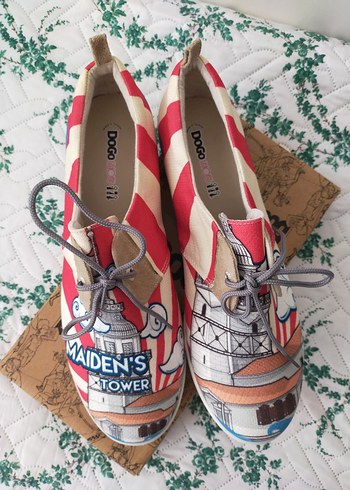 Unisex Renkli DOGO ayakkabı - Görsel 4