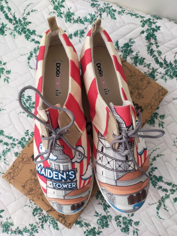 Unisex Renkli DOGO ayakkabı - Görsel 4