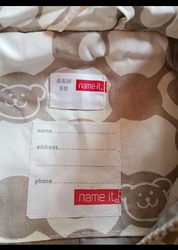 Düğmeli Bebek  Tulumu Gri-Beyaz - Görsel 5