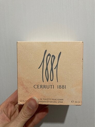 Cerruti 1881 orijinal kutusunda parfüm