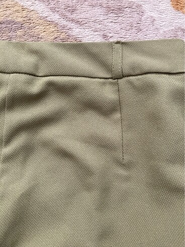40 Beden Trendyolmilla yeşil straight kumaş pantolon