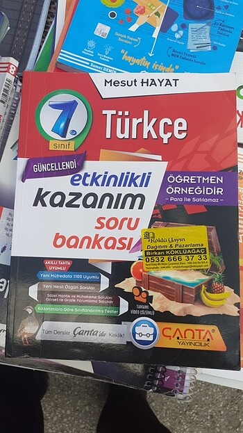 Etkinlikli kazanım soru bankası 7.SINIF türkçe 
