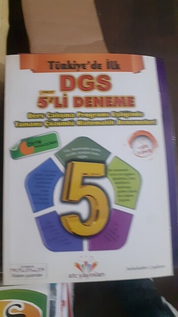 ALAES DGS KİTAPLARI BULUNUR.