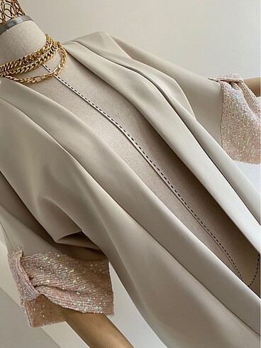 universal Beden ten rengi Renk Tesettur kimono - abaya - kap
