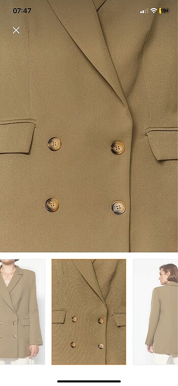 s Beden Trendyolmilla blazer ceket