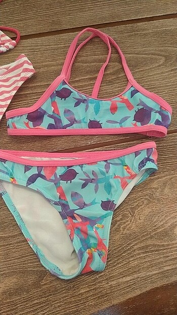 24-36 Ay Beden çeşitli Renk Kız çocuk bikini takimi