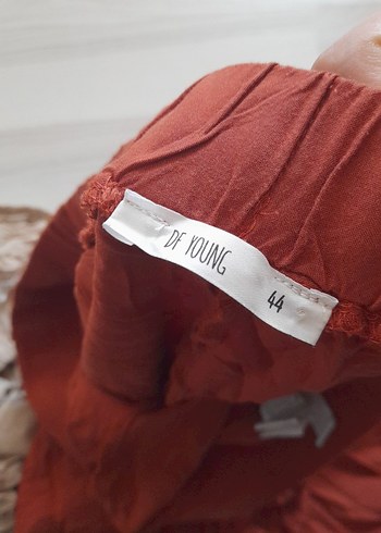 Bohem Salaş Midi Keten Pantolon - Görsel 4