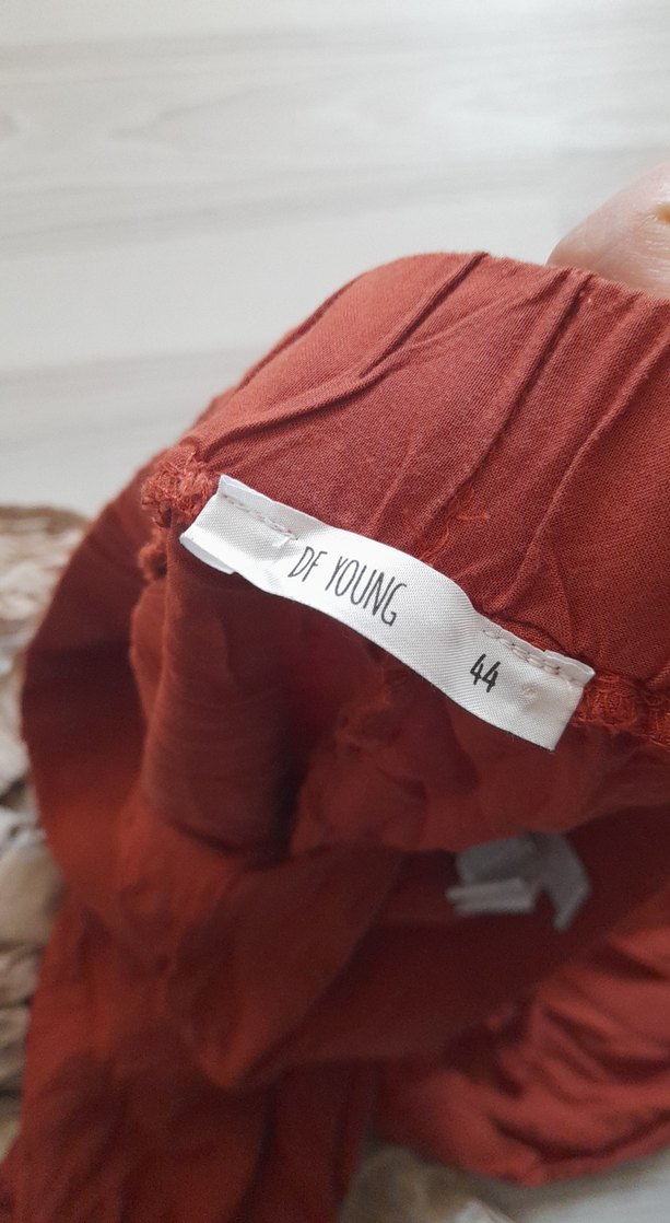 Bohem Salaş Midi Keten Pantolon - Görsel 4