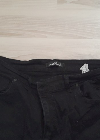 32 Beden siyah Renk Erkek Siyah Denim Pantolon