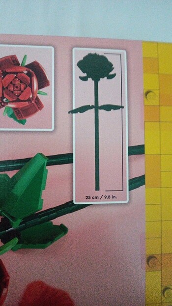  Beden LEGO Gül 
