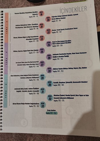 Beden 5. Sınıf Türkçe Defteri