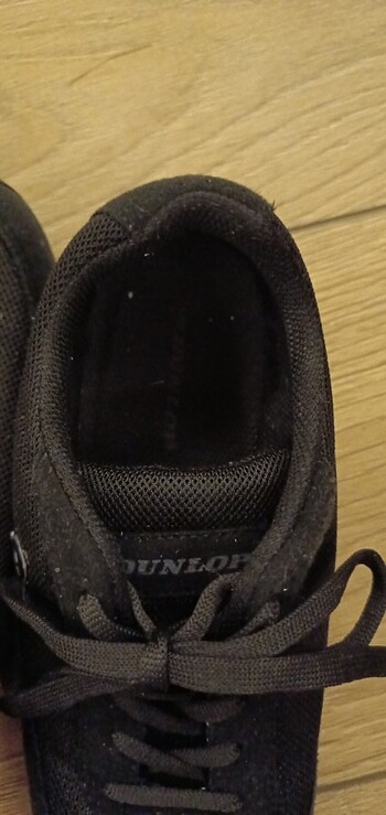 37 Beden siyah Renk Dunlop marka 37 no spor ayakkabı