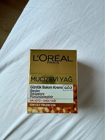 Loreal mucizevi yağ göz kremi