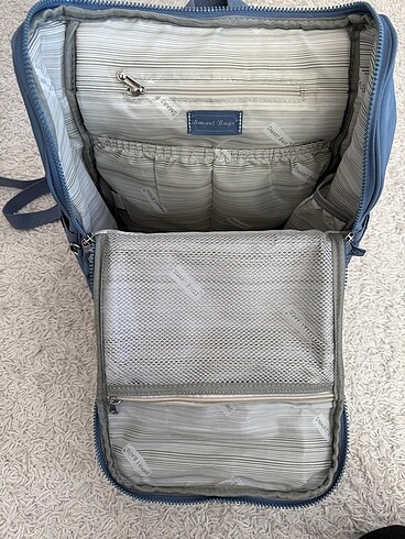 Beden mavi Renk Smart Bags Anne Bebek Çantası