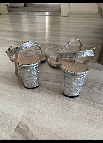 39 Beden gri Renk Sandalet ayakkabı düğün