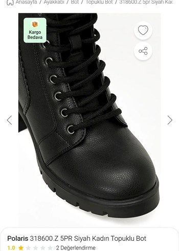 Siyah Bağcıklı Blok Topuk Kadın Bot - Görsel 8