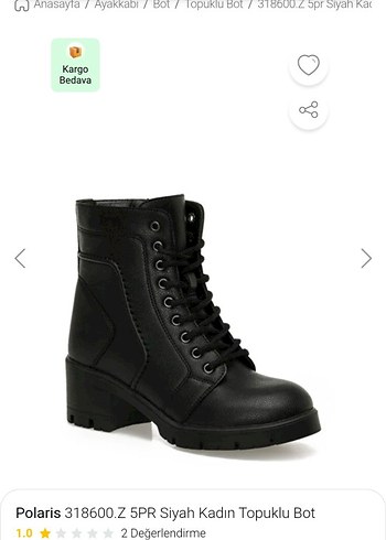 Siyah Bağcıklı Blok Topuk Kadın Bot - Görsel 10