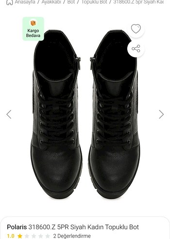 Siyah Bağcıklı Blok Topuk Kadın Bot - Görsel 6