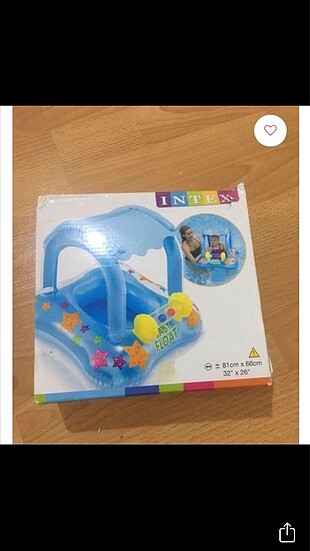 E.L.F Bebek gölgelikli şişme simit