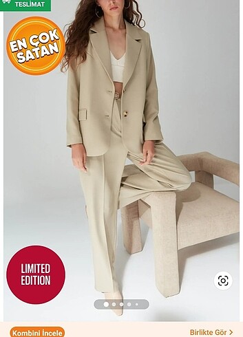 Milla vizon blazer