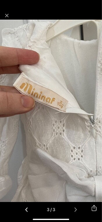 18-24 Ay Beden Güpürlü elbise