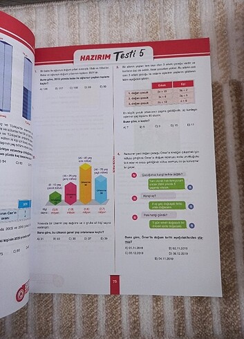 Beden Renk Problemler soru bankası