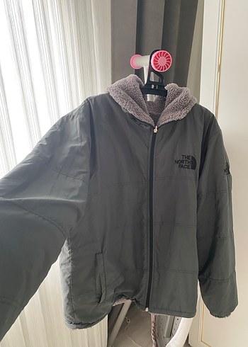 Gri Fermuarlı the north Face Mont - Görsel 3