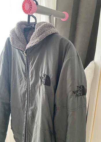 Gri Fermuarlı the north Face Mont - Görsel 4