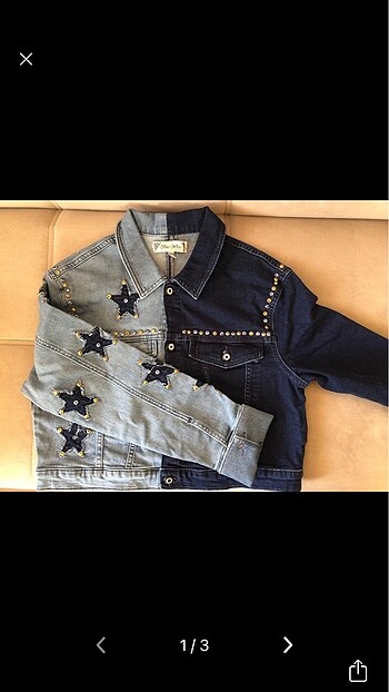 Crop kot ceket