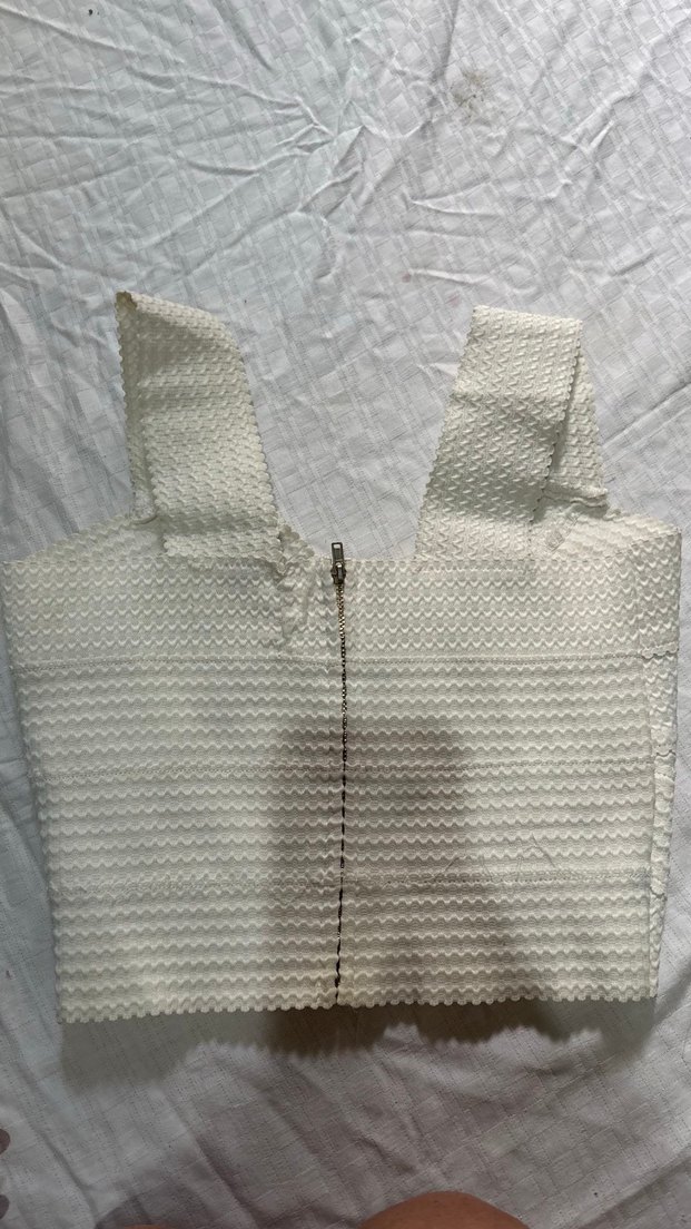 Beyaz Minicrop - Görsel 2