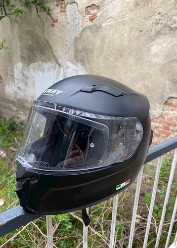Sway Helmets ECE R22-06 etiketli kapalı S beden kask