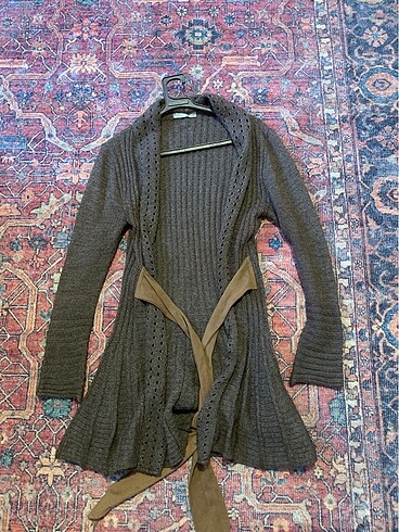Kahverengi tunik elbise