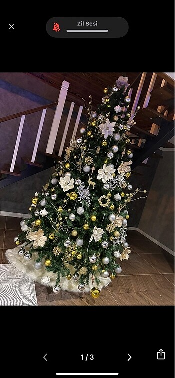 Yeni yıl ağacı 165 cm