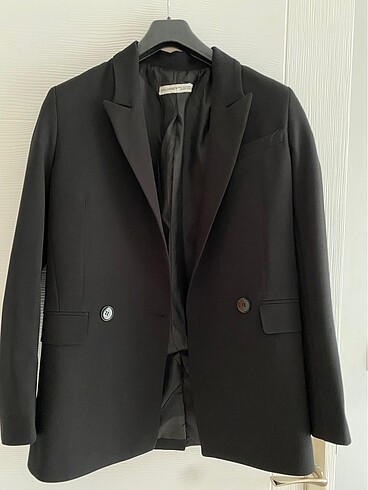 Siyah blazer ceket