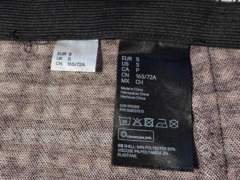 H&M Kısa Ekoseli Etek - Görsel 2