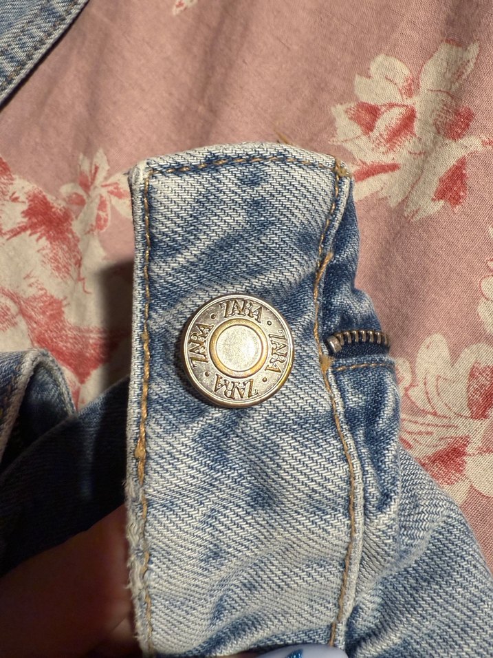 Zara Yırtık Yüksek Bel Kot Pantolon - Görsel 3