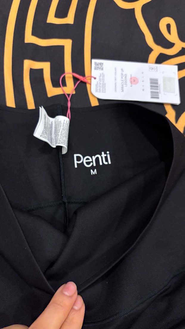 Siyah Midi Spor Kadın Tayt - Görsel 3