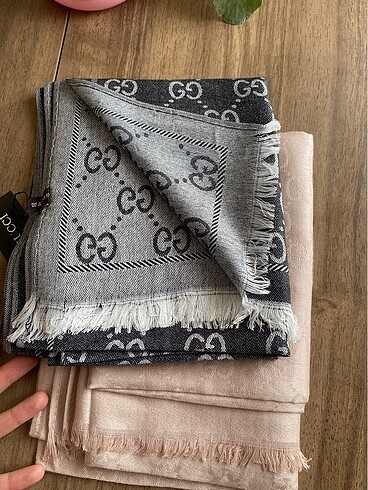 Diğer Gucci pamuk yün ipek çift taraflı