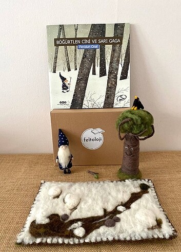 Böğürtlen Cini ve Sarı Gaga Hikaye seti - Görsel 5