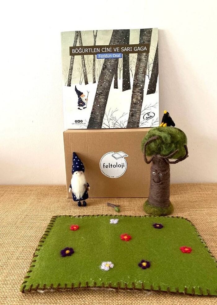 Böğürtlen Cini ve Sarı Gaga Hikaye seti - Görsel 2