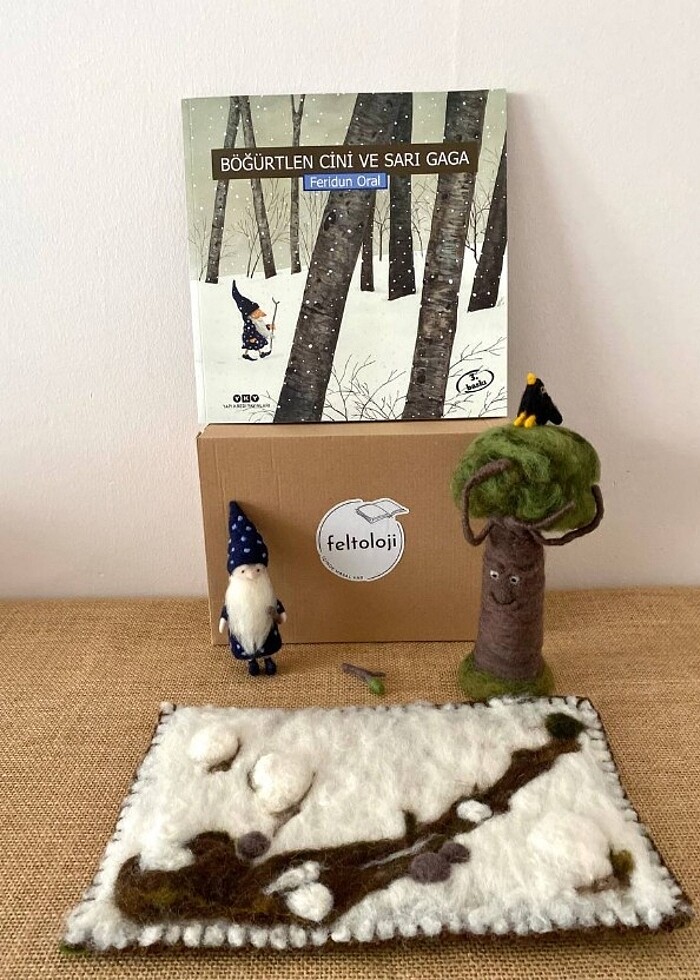 Böğürtlen Cini ve Sarı Gaga Hikaye seti - Görsel 5